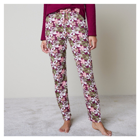 Pyžamové kalhoty s celopotiskem květin Blancheporte
