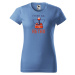 DOBRÝ TRIKO Dámské tričko s potiskem I´m retro Barva: Malinová