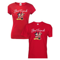 Párová trička Mickey a Minnie - skvělý dárek na Valentýna