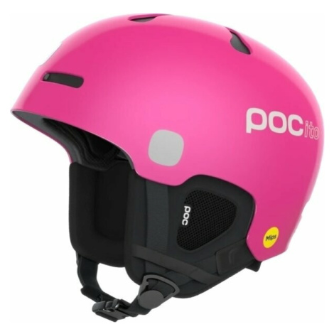 POC POCito Auric Cut MIPS Fluorescent Pink Lyžařská helma