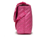 Růžová kabelka - PINKO | Love Lady Puff Fringe Chevronn