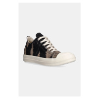 Tenisky Rick Owens Low Sneaks dámské, černá barva, DS02D2802.DBSUN