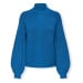 Only Katia Life High Neck Knit - Directoire Blue Bílá