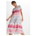 Bonprix BODYFLIRT batikované šaty Barva: Růžová, Mezinárodní