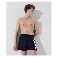 Plavky karl lagerfeld logo short boardshorts černá