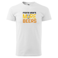 DOBRÝ TRIKO Pánské narozeninové tričko More beers