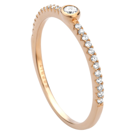 Esprit Třpytivý bronzový prsten s krystaly ESRG008311