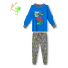 Chlapecké pyžamo - KUGO MP3776, modrá/ šedá Barva: Modrá
