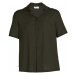 pánská merino košile krátký rukáv ICEBREAKER Mens Merino Natural Blend SS Shirt, Kale (vzorek)