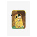 Žluto-hnědý obal na notebook Gustav Klimt The Kiss