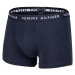 Tommy Hilfiger 3P TRUNK PRINT Pánské boxerky, tmavě modrá, velikost