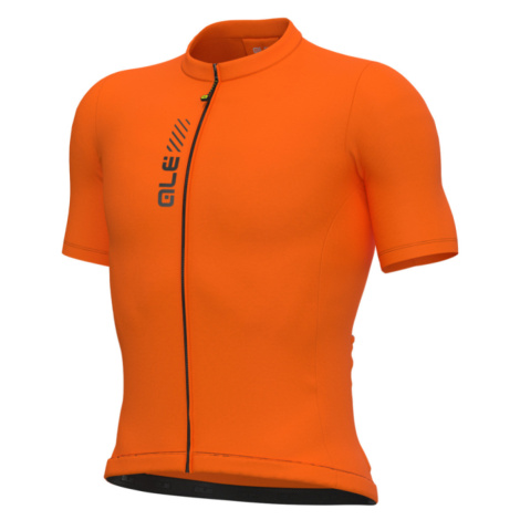 ALÉ Cyklistický dres s krátkým rukávem - PRAGMA COLOR BLOCK - oranžová