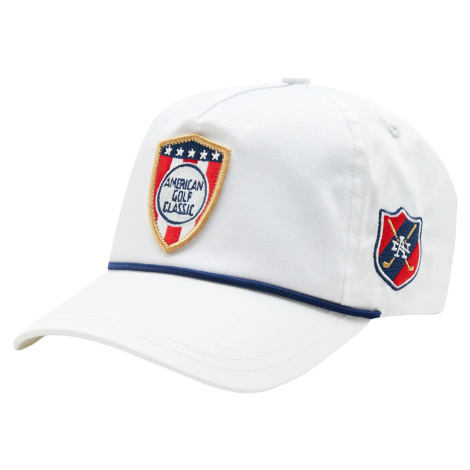 BÍLÁ KŠILTOVKA AMERICAN NEEDLE LIGHTWEIGHT ROPE AMERICAN GOLF CLASSIC CAP BASIC