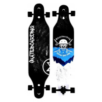 Skateboard Rekreační Profilovaný Longboard Dřevěný Do 80KG Pevný