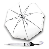 Knirps Knirps C.760 Stick Transparent Play - dámský průhledný holový deštník