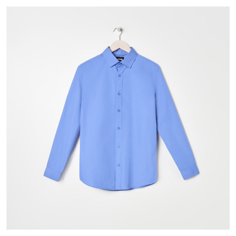 Sinsay - Košile slim fit ECO AWARE - Modrá