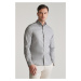 KOŠILE GANT SLIM PINPOINT OXFORD SHIRT STONE GREY