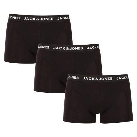 3PACK pánské boxerky Jack and Jones černé (12171944) Jack & Jones