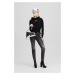 Mikina karl lagerfeld jeans klj colour block hoodie black/white