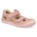 Barefoot dětské sandály Koel - Deen Fantasy Salmon růžové