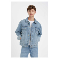 DEFACTO Buttoned Pocket Jean Jacket