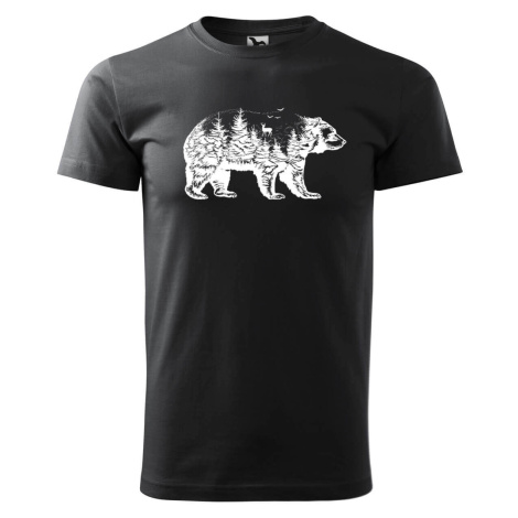 DOBRÝ TRIKO Pánské tričko s potiskem Medvěd
