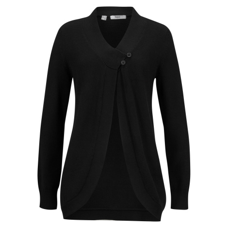 BONPRIX pletený kabátek Barva: Černá, Mezinárodní