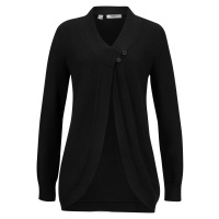 BONPRIX pletený kabátek Barva: Černá, Mezinárodní