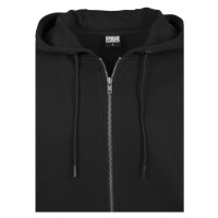 Basic Zip Hoody černá