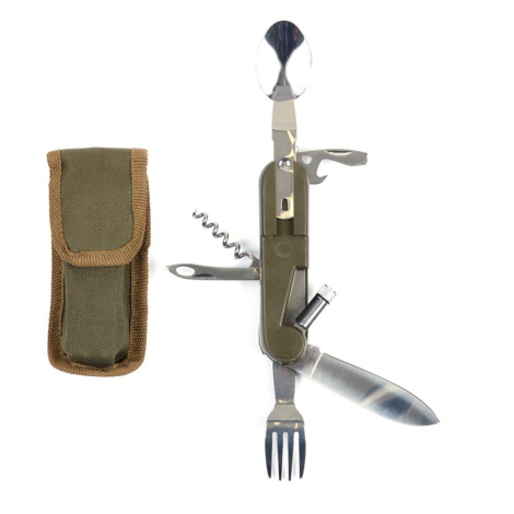 Zavírací nůž, multifunkční příbor se světlem Fosco®