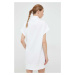 Šaty Dkny bílá barva, mini, oversize, DP2D4040
