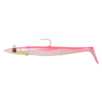 Savage gear gumová nástraha sandeel v2 pink pearl silver 2+1 - 23,5 cm 175 g