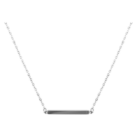 Vuch Elegantní ocelový náhrdelník Silver Trifor