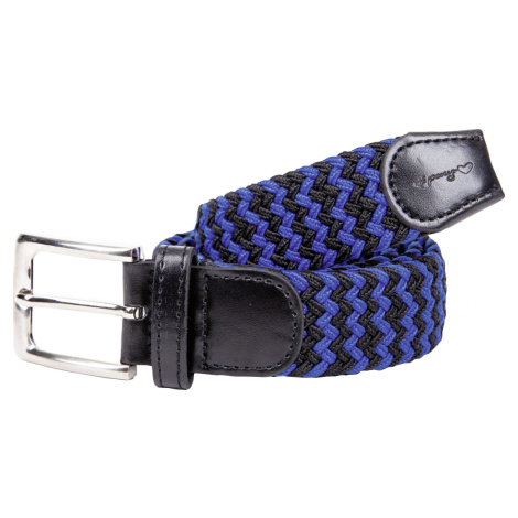 Pásek pletený #ponylove Lia & Alfi, black/blue USG