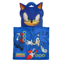 Dětský nákrčník s motivem Sonic, modrý