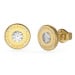 Guess Elegantní pozlacené náušnice Studs Party JUBE02160JWYG