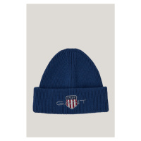 ČEPICE GANT ARCHIVE SHIELD COTTON BEANIE VINTAGE BLUE