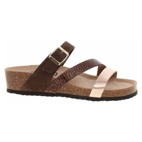 Bio Life Dámské pantofle 1533.149 Greta 825 Hnědá