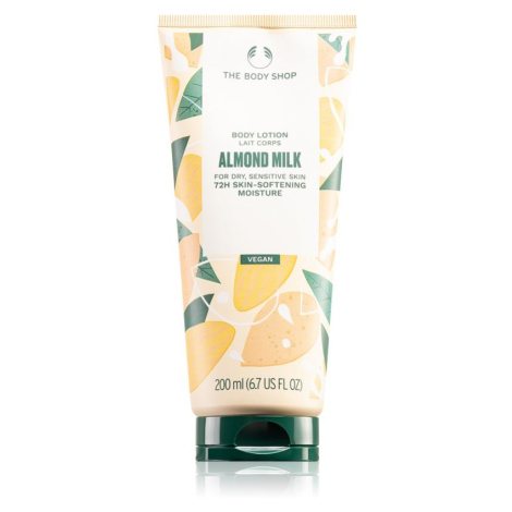 The Body Shop Almond Milk Body Lotion tělové mléko pro suchou a citlivou pokožku 200 ml