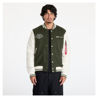 Bunda Alpha Industries Varsity Air Force Jacket Dark Olive