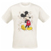 Mickey & Minnie Mouse Through The Years Tričko béžová