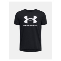 Under Armour Tričko UA B SPORTSTYLE LOGO SS-GRY - Kluci