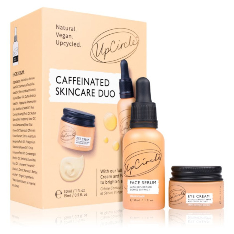 UpCircle Caffeinated Skincare Duo dárková sada (pro rozjasnění a hydrataci)