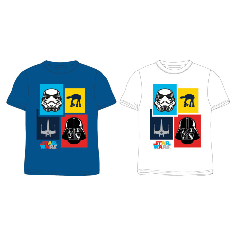 Star-Wars licence Chlapecké tričko - Star Wars 52029487, modrá Barva: Modrá
