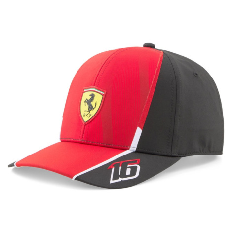 Ferrari čepice baseballová kšiltovka Leclerc Red F1 Team 2023 Puma