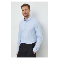 Košile Calvin Klein pánská, slim, s klasickým límcem, K10K112592