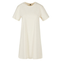 Build Your Brand Dámské tričkové šaty BY214 White Sand