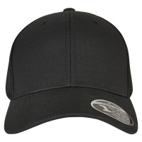 110 Flexfit Ripstop Mesh Cap černá