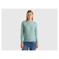 Benetton, Sweater In Pure Shetland Wool