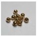 Hends Tungstenové Hlavičky Tungsten Beads Gold Galvanized Slotted Průměr: 4,6mm